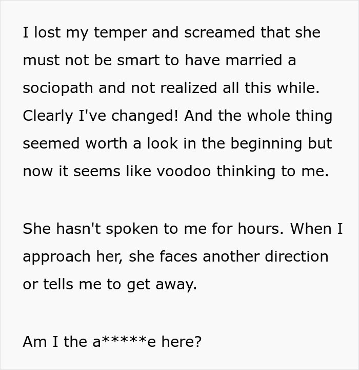 Man Screams At Wife After She Realizes His Secret Led To Their Kid's Sociopathic Actions
