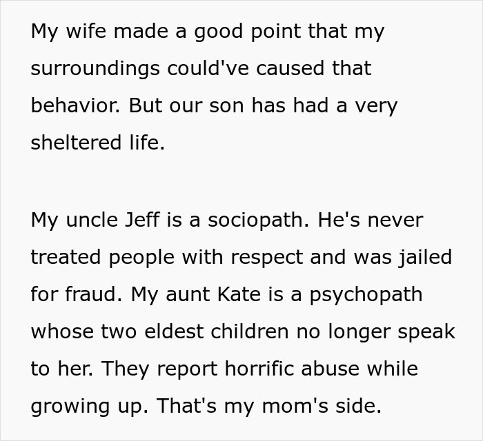 Man Screams At Wife After She Realizes His Secret Led To Their Kid's Sociopathic Actions