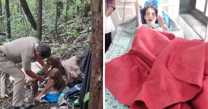 Emaciated U.S. Woman Found Chained To Tree In India Admits She Did It Herself