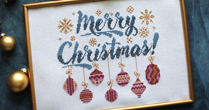 My Christmas Cross-Stitch Patterns For Gift Ideas
