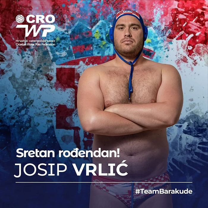 Olympics Fans Marvel At The "Dad Bod" Of Croatian Water Polo Star Josip Vrlic