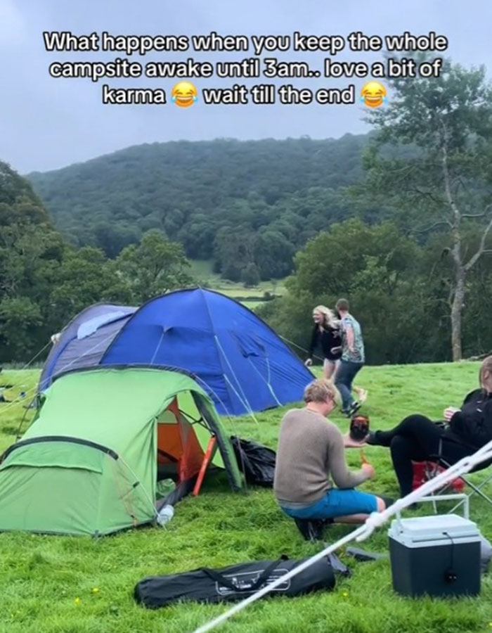 Rowdy Campers At Family Campsite Face Revenge From Neighbors After Partying Until 3AM Rowdy Campers At Family Campsite Face Revenge From Neighbors After Partying Until 3AM