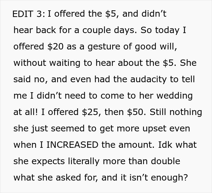 Woman Called &ldquo;Selfish&rdquo; For Refusing To Help Fund Friend&rsquo;s Wedding, People Agree With The Bride