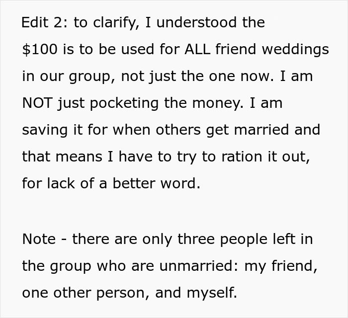 Woman Called &ldquo;Selfish&rdquo; For Refusing To Help Fund Friend&rsquo;s Wedding, People Agree With The Bride