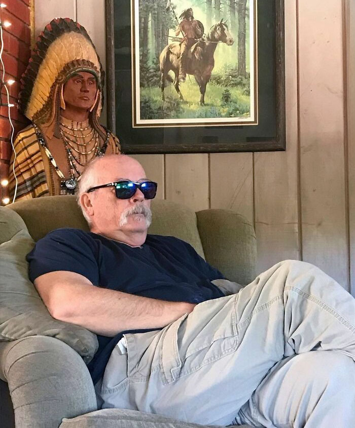 Coolest Guy I Know. Sunglasses In The House That He Found The Glasses Along The Road Somewhere