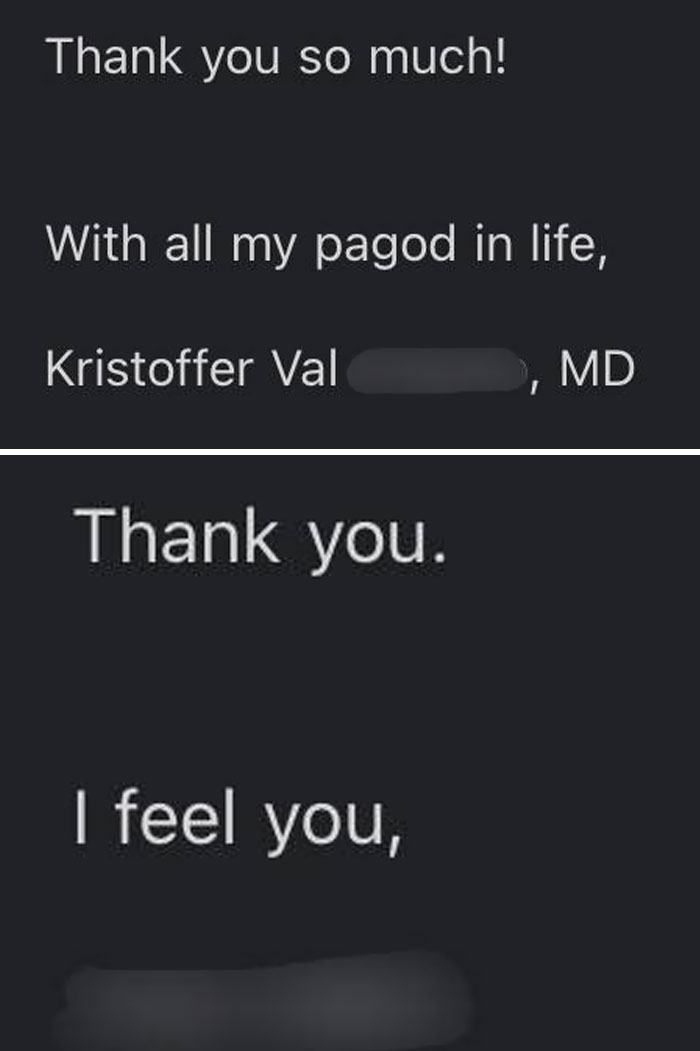 I Accidentally Emailed The HR With This Email Signature And She Replied Accordingly