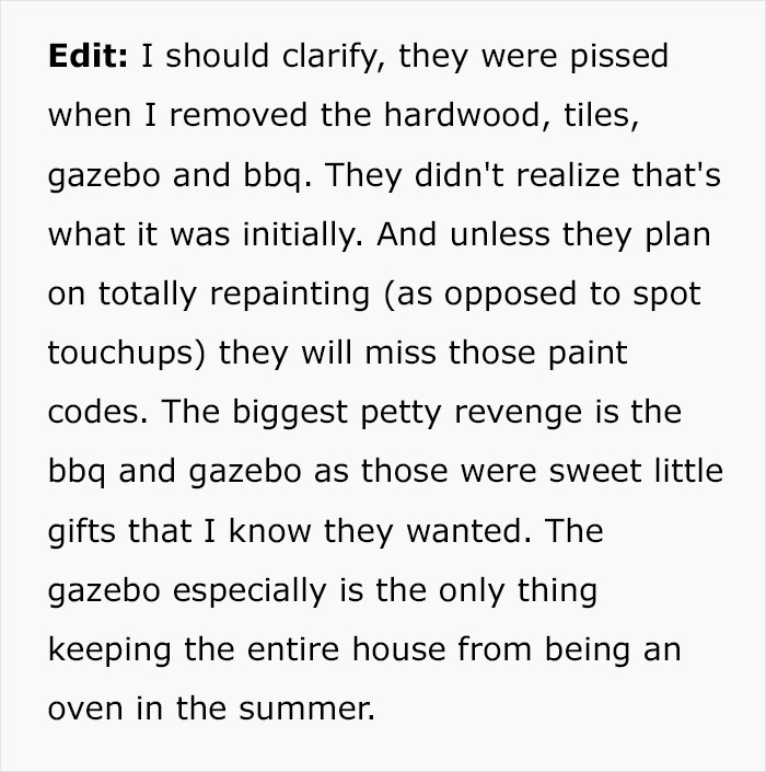 Woman Takes Revenge Against Rude Home Buyers By Removing Everything Not Included In The Contract
