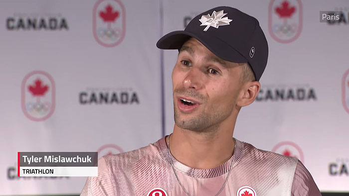 Olympic Triathlete Tyler Mislawchuk Attributes Vomiting To Achilles Recovery, Not Seine Pollution Olympic Triathlete Tyler Mislawchuk Attributes Vomiting To Achilles Recovery, Not Seine Pollution