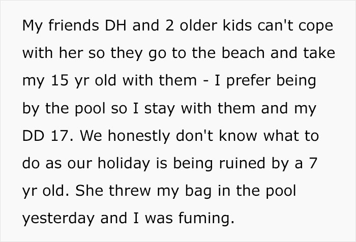 Family Wants To Cut Ties With Their Friends As They Just Won’t Discipline Their Atrocious 7YO Family Wants To Cut Ties With Their Friends As They Just Won’t Discipline Their Atrocious 7YO