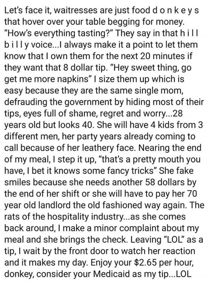 People Like That Are Absolute Trash