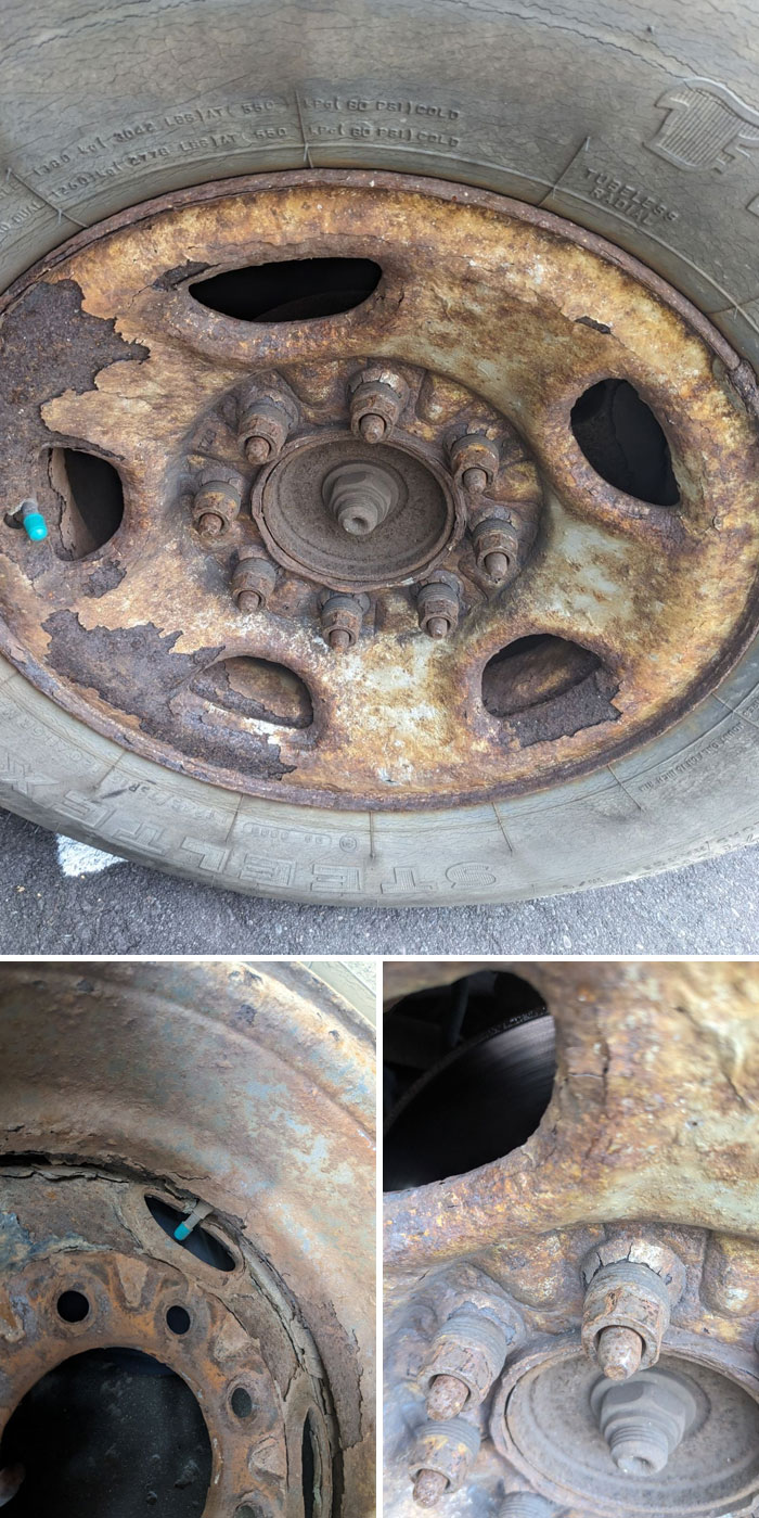 Customer States That His Rim Almost Fell Off And It's All Our Fault And He's Going To Go To The Cops About It Because We Were Negligent On His Vehicle
