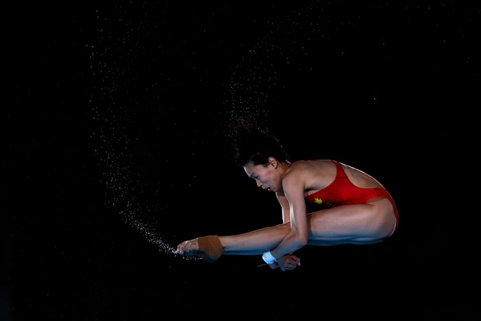 Quan Hongchan Of China Defies Gravity In A Perfect Dive, Securing Her A Second Gold Medal At Just 17 Years Of Age