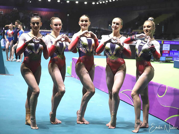 Romanian Gymnast To Quit After Judges "Snatched" Her Olympic Bronze For Jordan Chiles