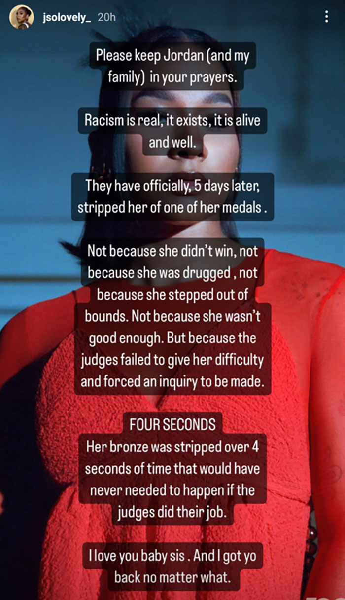 Romanian Gymnast Ana Bărbosu Directly Addresses Jordan Chiles After IOC Strips Her Of Medal