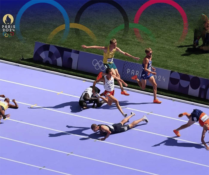 Olympic Runners Have Physical Altercation After Men&rsquo;s 5000m Ends In &ldquo;Mass Chaos&rdquo;