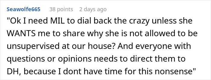 &ldquo;MIL Who Admitted She Hasn&rsquo;t Showered In Weeks Is Upset I Won&rsquo;t Let Her Use Our Pool&rdquo;