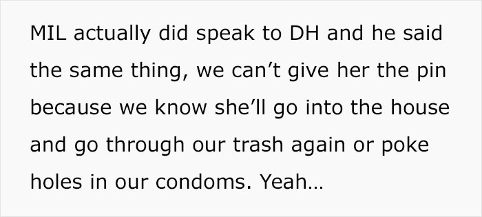 &ldquo;MIL Who Admitted She Hasn&rsquo;t Showered In Weeks Is Upset I Won&rsquo;t Let Her Use Our Pool&rdquo;