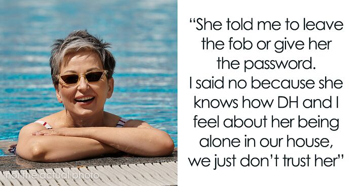 “MIL Who Admitted She Hasn’t Showered In Weeks Is Upset I Won’t Let Her Use Our Pool”