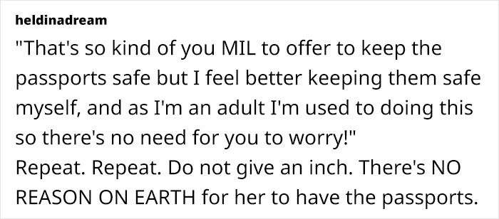 MIL's Ask To Keep DIL's And Her Baby's Passports Sets Off Alarm Bells, DIL Suspects Kidnap Plan MIL's Ask To Keep DIL's And Her Baby's Passports Sets Off Alarm Bells, DIL Suspects Kidnap Plan
