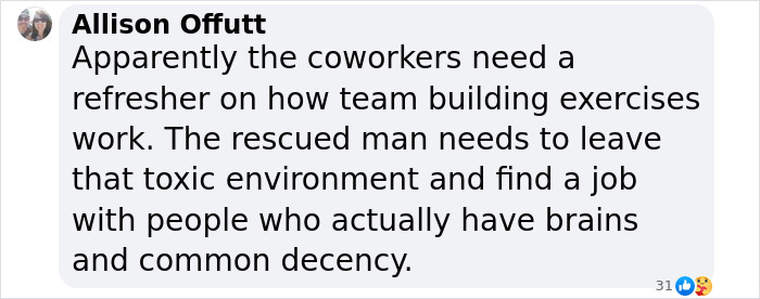 Man Left On Stormy Mountain By Coworkers During Retreat, And Internet Suspects Foul Play Man Left On Stormy Mountain By Coworkers During Retreat, And Internet Suspects Foul Play