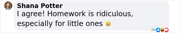 Woman Is Heartbroken After Her 1st Grader Son Spends Hours On Homework On His 2nd Day Of School