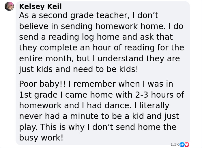 Woman Is Heartbroken After Her 1st Grader Son Spends Hours On Homework On His 2nd Day Of School