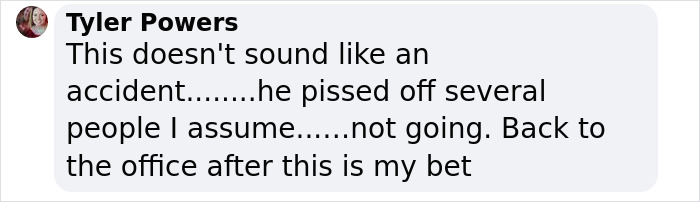 Man Left On Stormy Mountain By Coworkers During Retreat, And Internet Suspects Foul Play Man Left On Stormy Mountain By Coworkers During Retreat, And Internet Suspects Foul Play