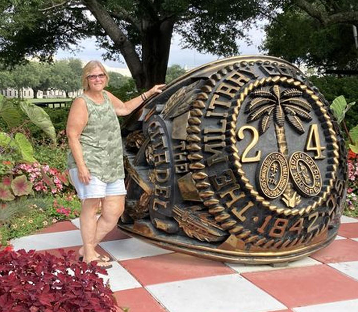 Largest Class Ring Citadel Class Ring In Charleston SC