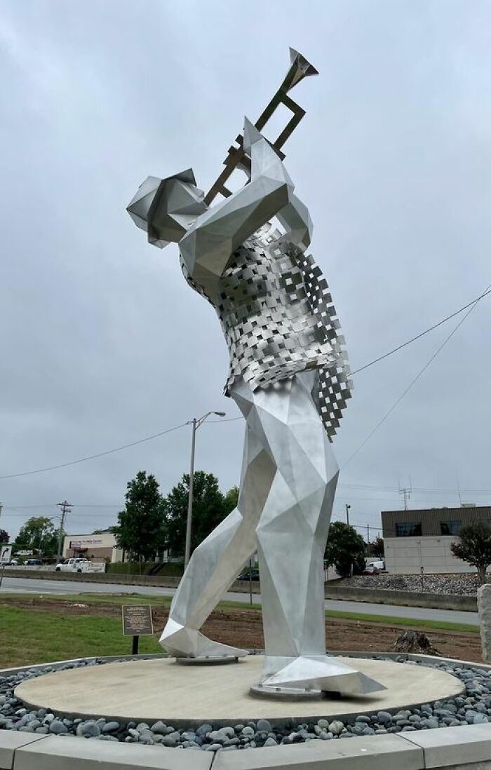 W.C. Handy “Singing River” Sculpture In Florence, Alabama