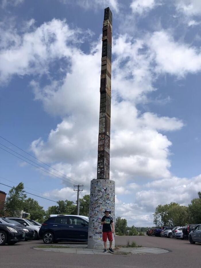Worlds Tallest Filing Cabinet. Located In Burlington, Vt