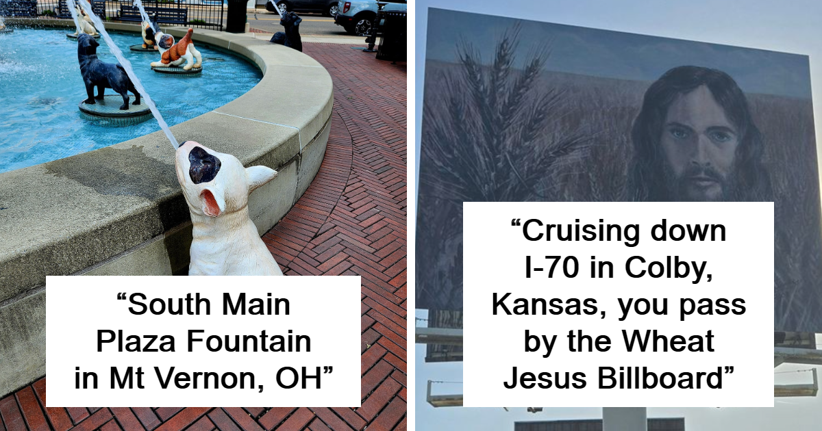Folks Share Quirky “Roadside America” Places You Can't Find In