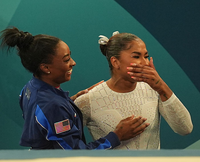 Romanian Gymnast Ana Bărbosu Directly Addresses Jordan Chiles After IOC Strips Her Of Medal