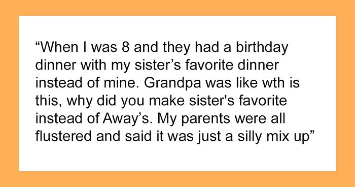 Woman Rejects Sister’s Request To Help With Parents’ Anniversary After Years Of ‘Favoritism’