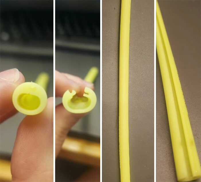 These Re-Usable Silicone Straws That "Zipper" So You Can Clean Them Without A Special Brush And Surprisingly Work Really Well