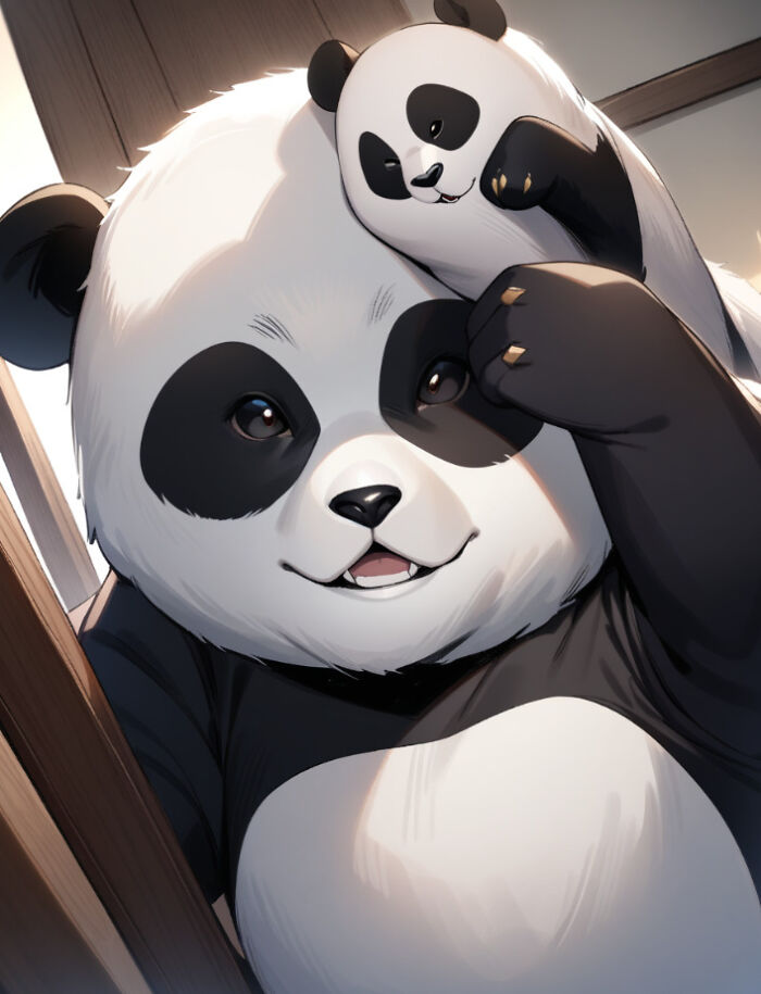 I Created This Panda Cartoon In 30 Seconds