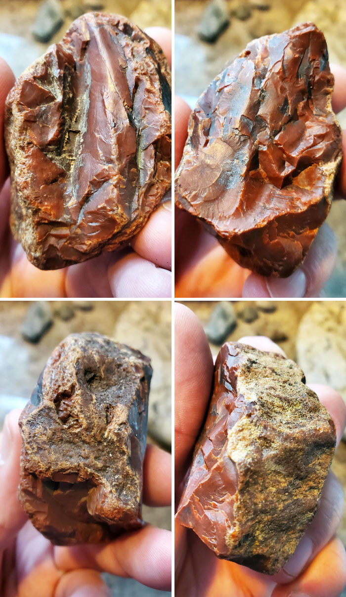 Found This In The Arkansas River In Buena Vista, Colorado, USA. Rough On The Sides, Weirdly Smooth On The Top And Bottom. It Looks Like Forbidden Chocolate