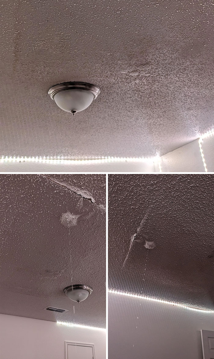 My Roof Was Struck By Lightning Tonight And Now Water Is Leaking Into My Attic