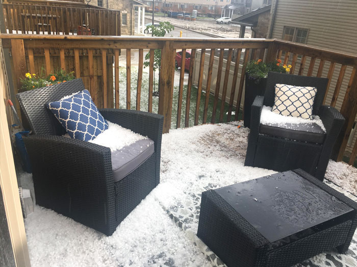 Mid-June Hailstorm In Ontario, Canada
