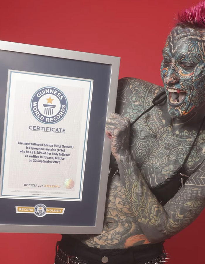 Army Vet Breaks World Record With 99.9% Of Body Tattooed, People &ldquo;Heartbroken&rdquo; With Photos