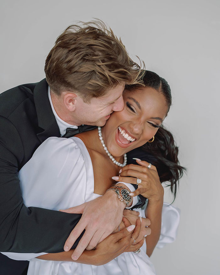 Tara Davis-Woodhall&rsquo;s Emotional Leap Into Husband's Arms After Gold Win Captures Hearts