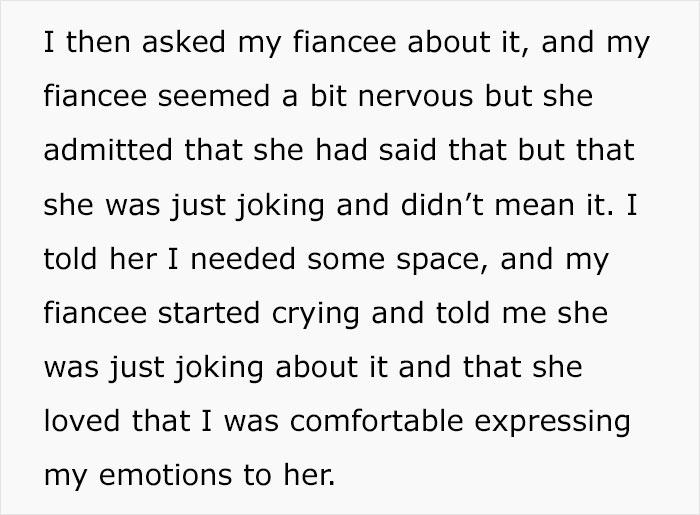 Bad Joke Ruins Engagement As Man&rsquo;s Sister Reveals What Fianc&eacute;e&rsquo;s Been Saying Behind His Back