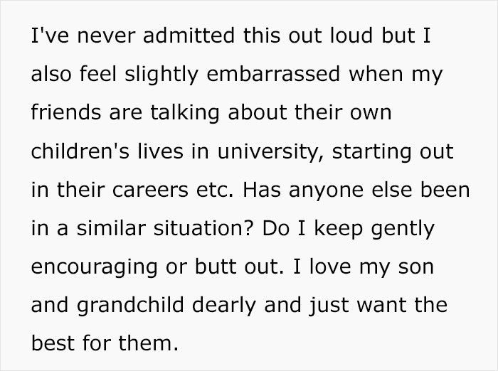 Mom Struggles To Accept Son&rsquo;s Lifestyle, Thinks He&rsquo;s An Underachiever Who Lives Paycheck To Paycheck