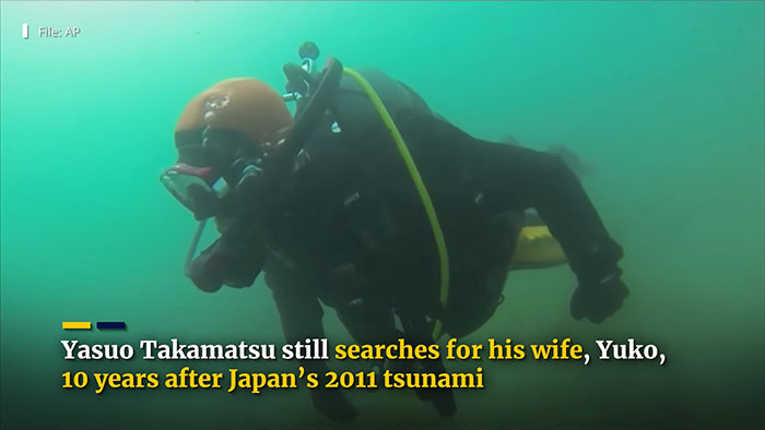 &ldquo;Are You OK? I Want to Go Home&rdquo;: Husband Still Diving For Wife 13 Years After Japan Tsunami
