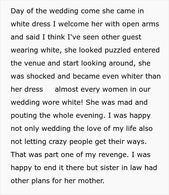 "Became Even Whiter Than Her Dress": Rude MIL Shocked To See Almost Everyone Wearing White "Became Even Whiter Than Her Dress": Rude MIL Shocked To See Almost Everyone Wearing White