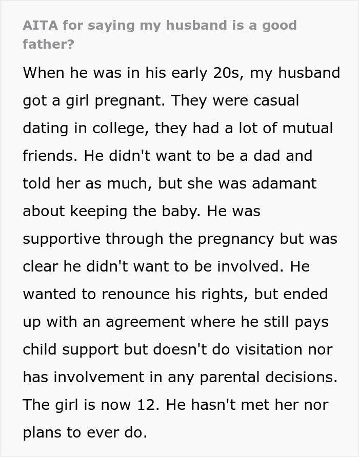 Man&rsquo;s Past Comes Back To Bite His Wife Every Time She Praises Him, She&rsquo;s Done Dealing With It