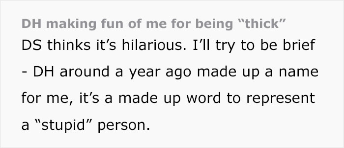 Hubby Enjoys Calling Wife Stupid, 12YO Son Follows Suit, She Announces He's About To Be Her Ex