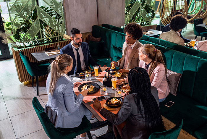 Guy Starts Ordering A Lot Of Food After Coworkers Refuse To Stop Splitting The Bill
