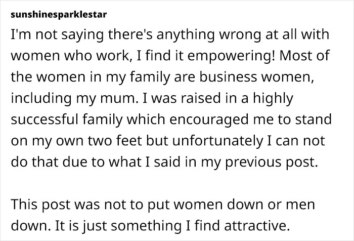 Wife Who Relies On Hubby To Support Family Pities Woman Who Works Full-Time, Angers Netizens