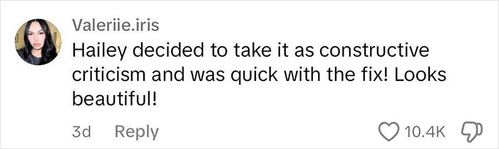 Hailey Bieber Praised For Reaction To Woman Who Called Her Brand Out For Not Being Inclusive Of Dark Skin Tones