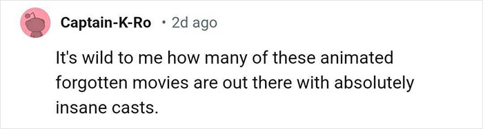 Fans Baffled As Man Digs Out DVD Of Animated Film With All-Star Cast That No One's Ever Heard Of